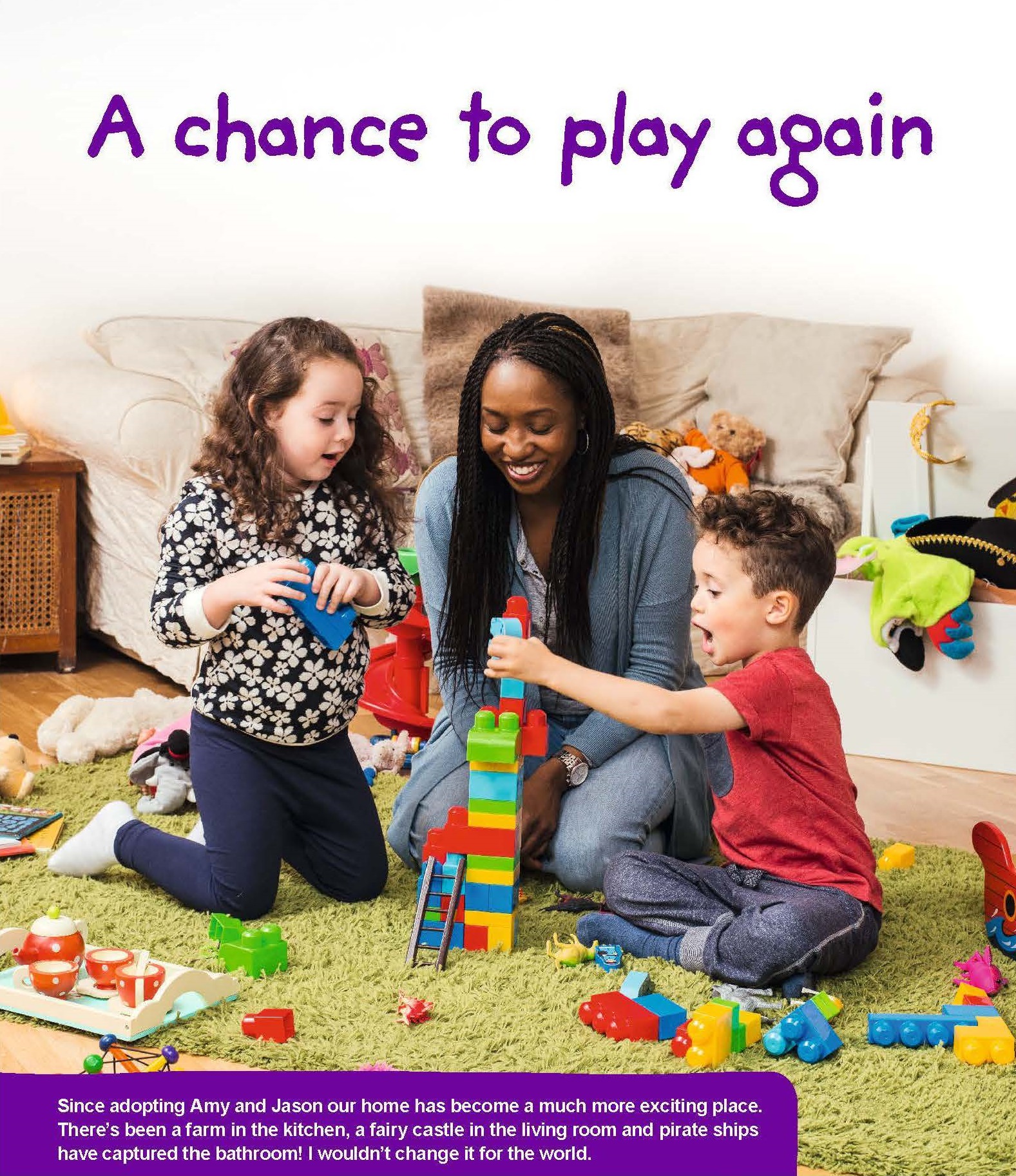 Adoption - Chance to play again poster